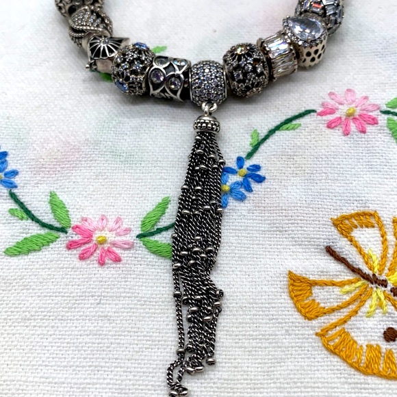 Pandora, Chamilia, and jewelry store brand vintage sterling silver bracelet 😍 - Picture 3 of 6